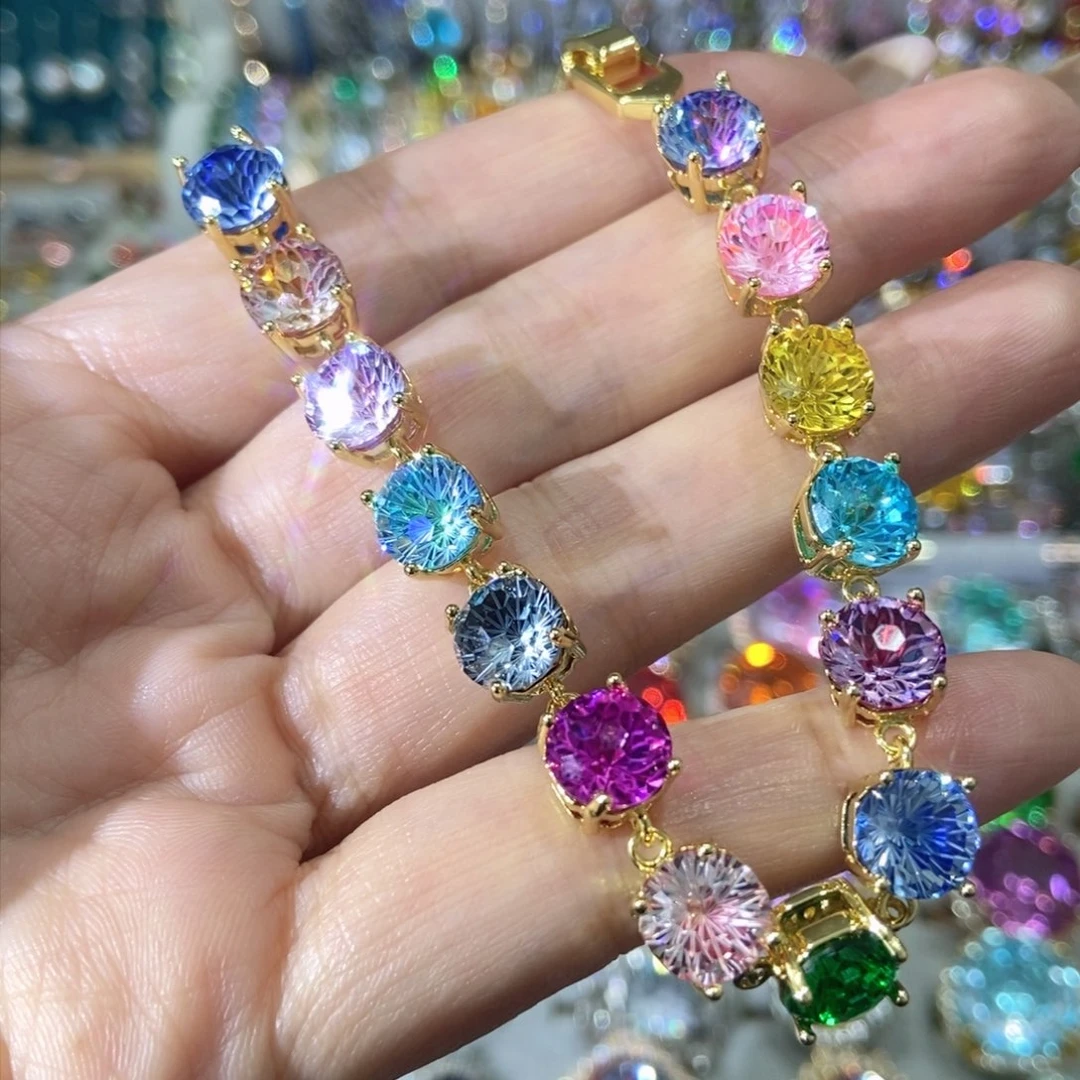 6锆石（处理）手链