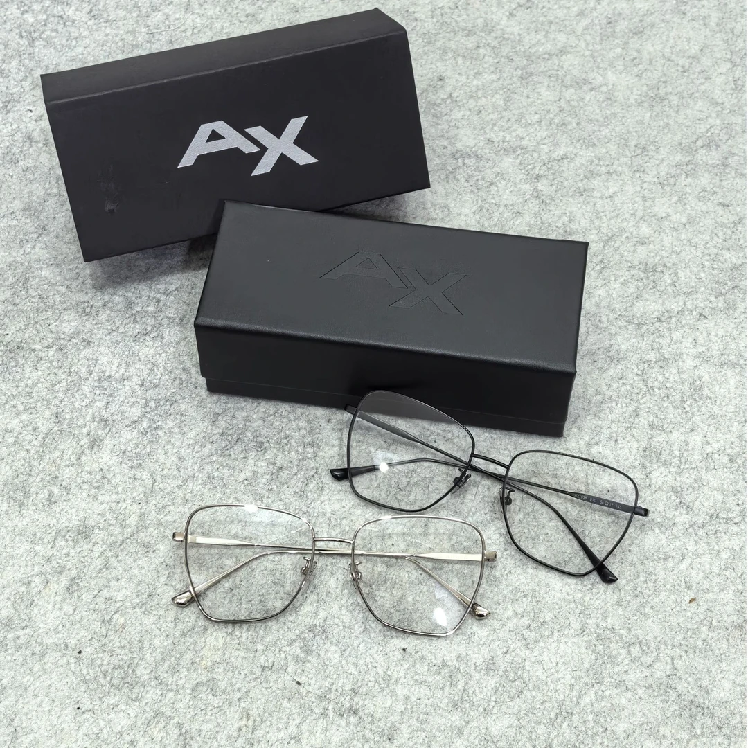 饰品屋-888-AX超轻男女同款大框显脸小简约防蓝光眼镜镜