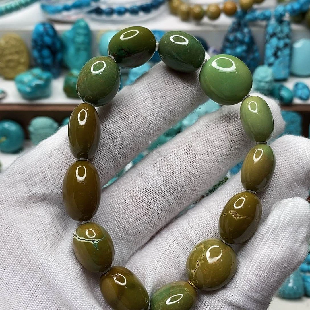 绿松石未镶嵌天然原矿 地大质检