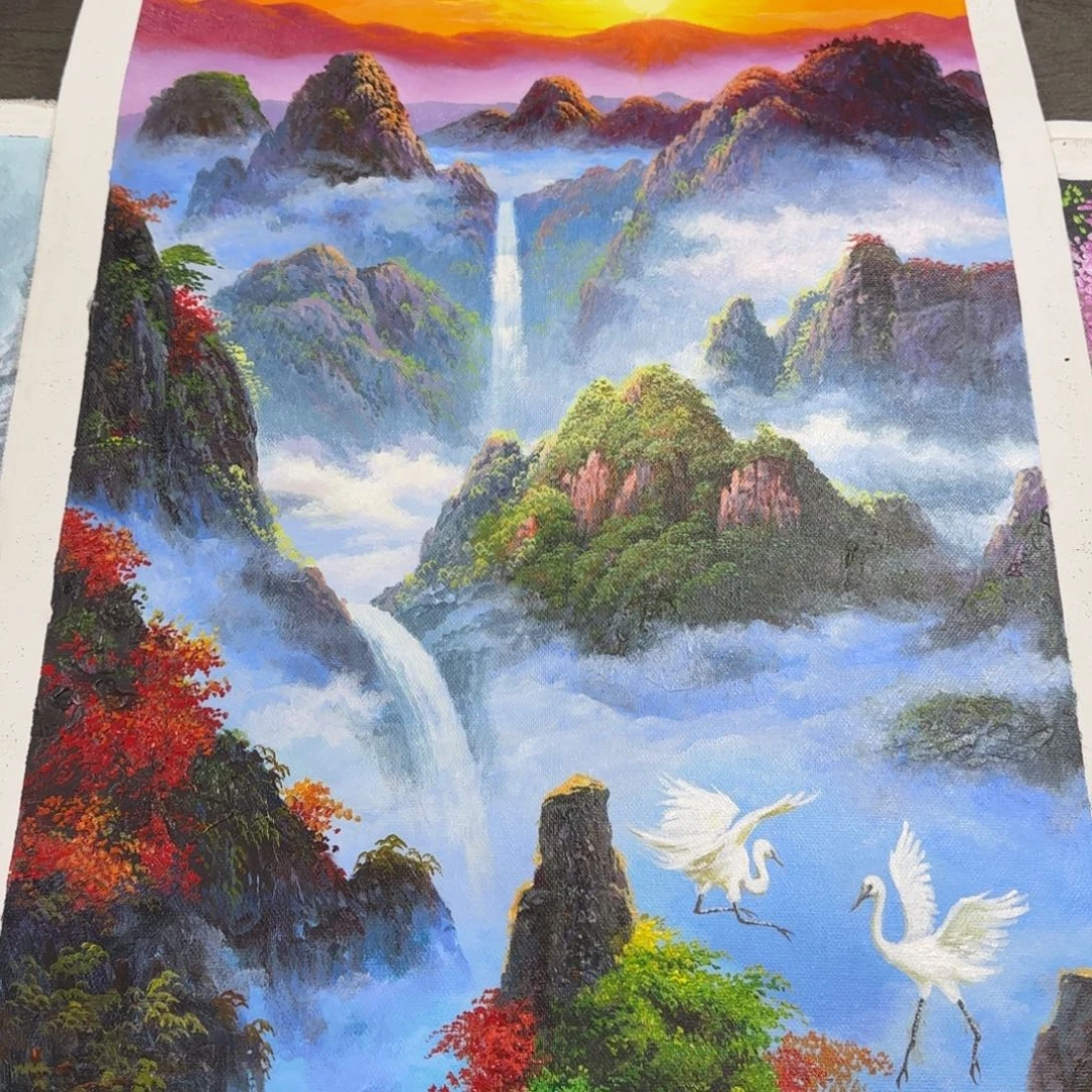 油画你在我心里是个