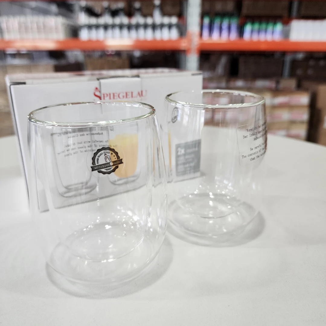 【200ml*2】摩瑟DP【SPI双层玻璃杯1盒2只】HAZC双层玻璃杯水杯茶杯