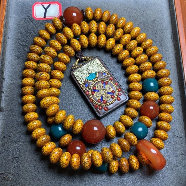 星月菩提吊坠菩提