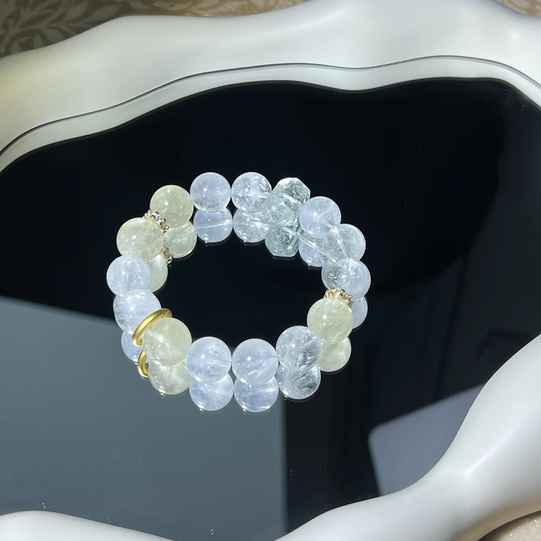 【空山新雨】天然绿水晶手串多样性发货