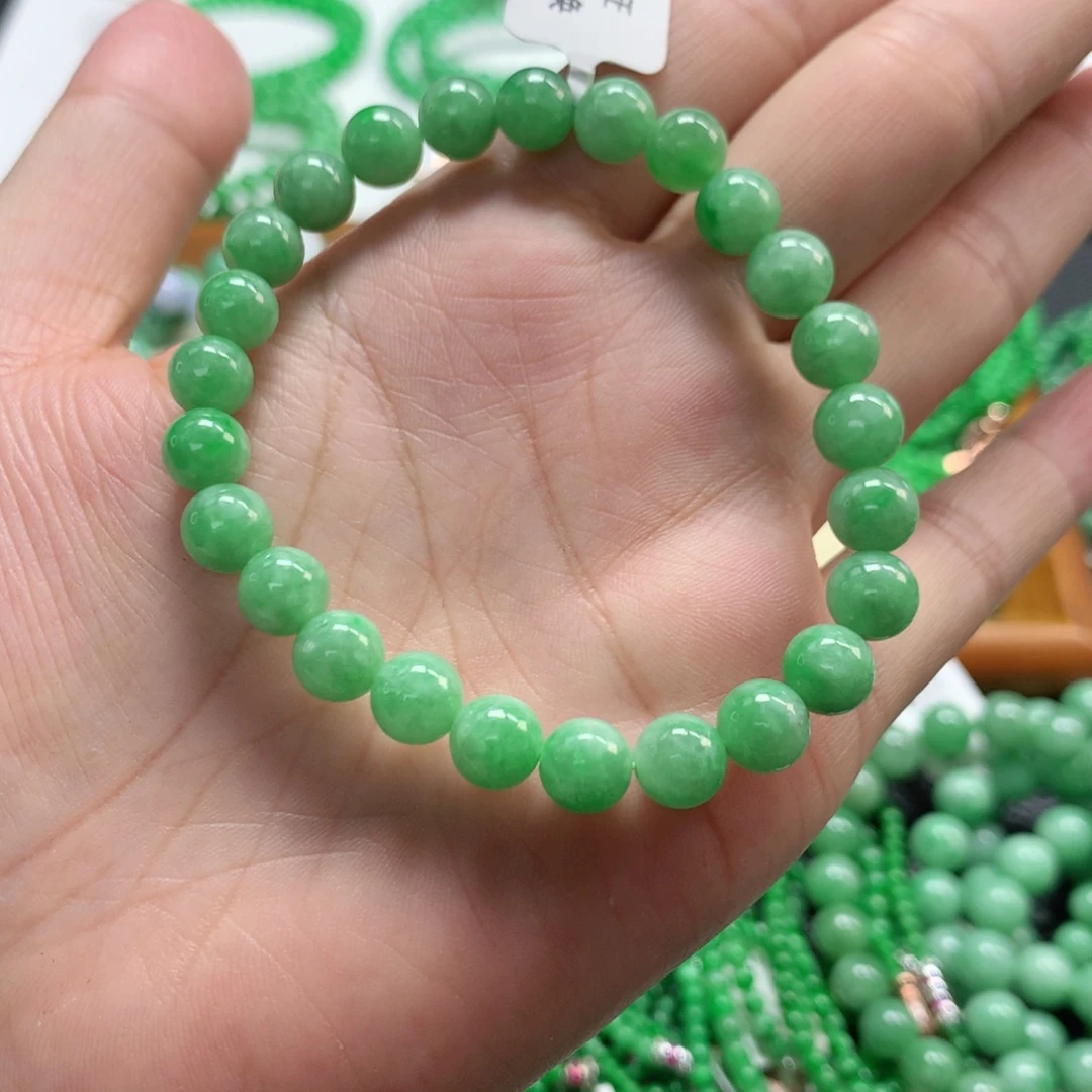 翡翠未镶嵌手链翡翠