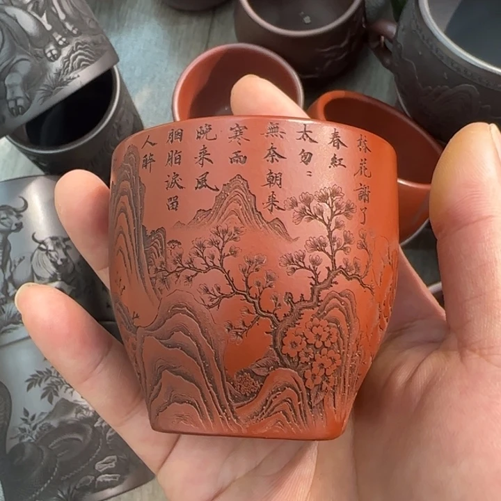 茶杯紫砂全手工制作工艺