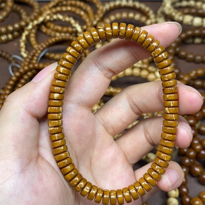 手串紫金鼠实心花皮药片卡37