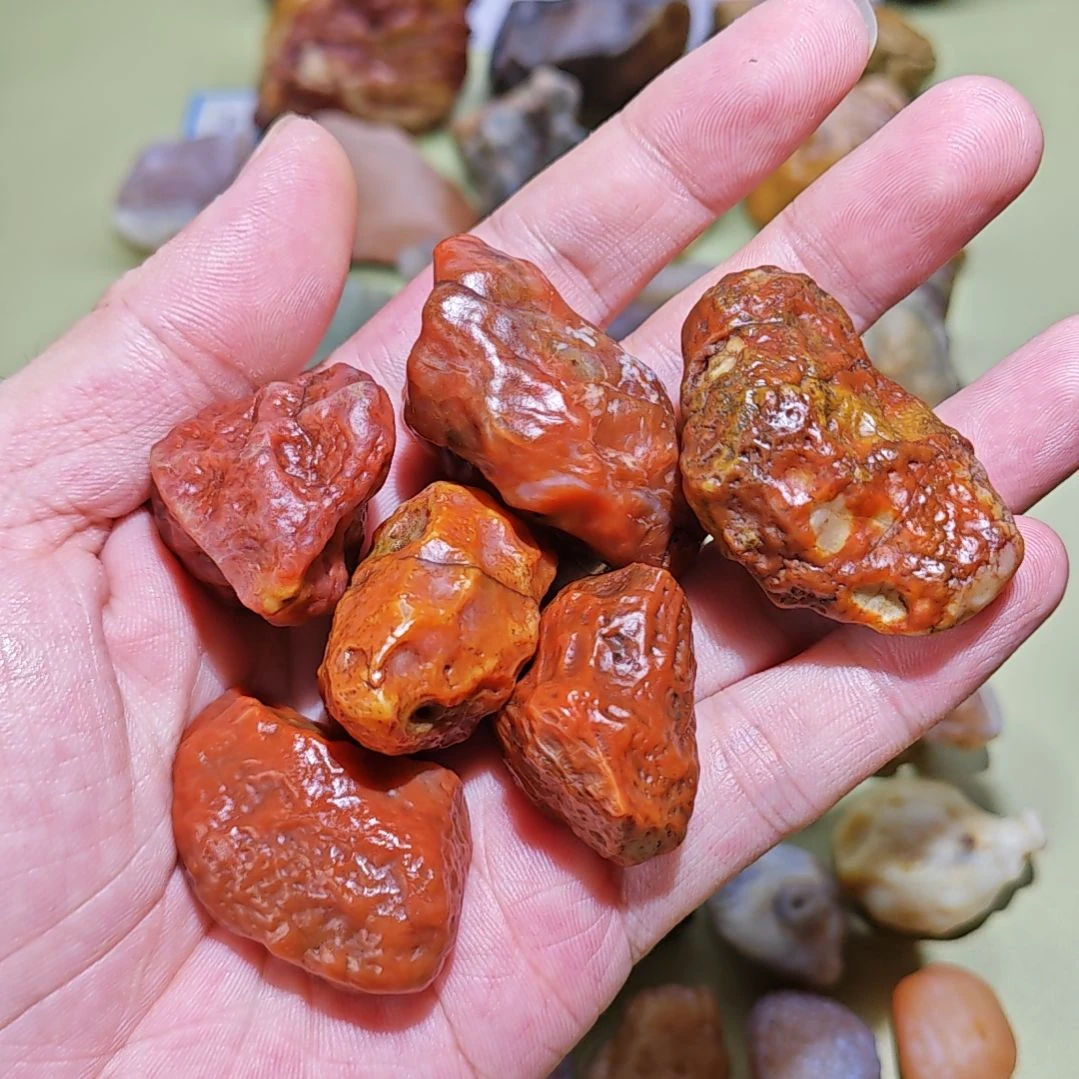 石材戈壁石手把件摆件