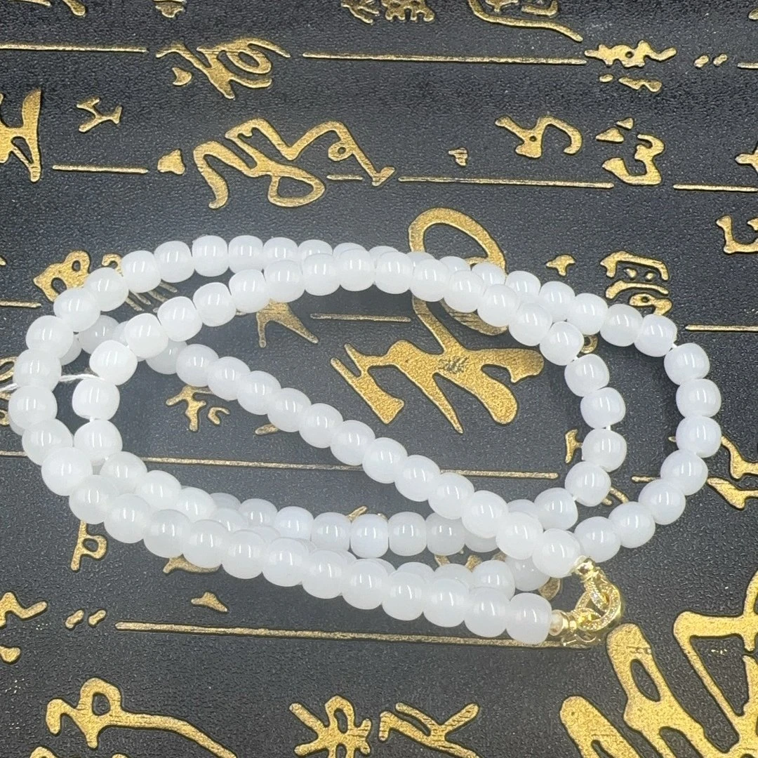 BY0805FWY标067 北玉精选 和田玉项链