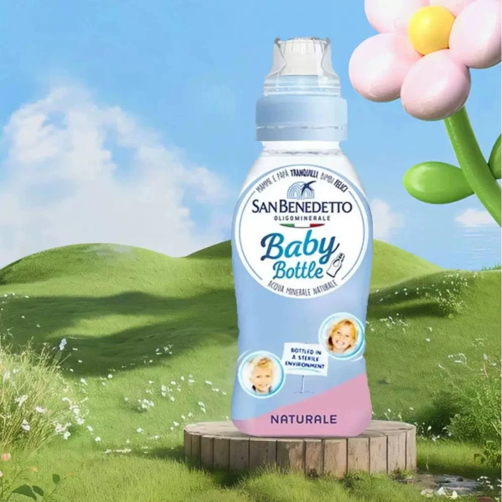 【25.12.8到期】意大利进口圣碧涛天然矿泉水儿童水250ml*24