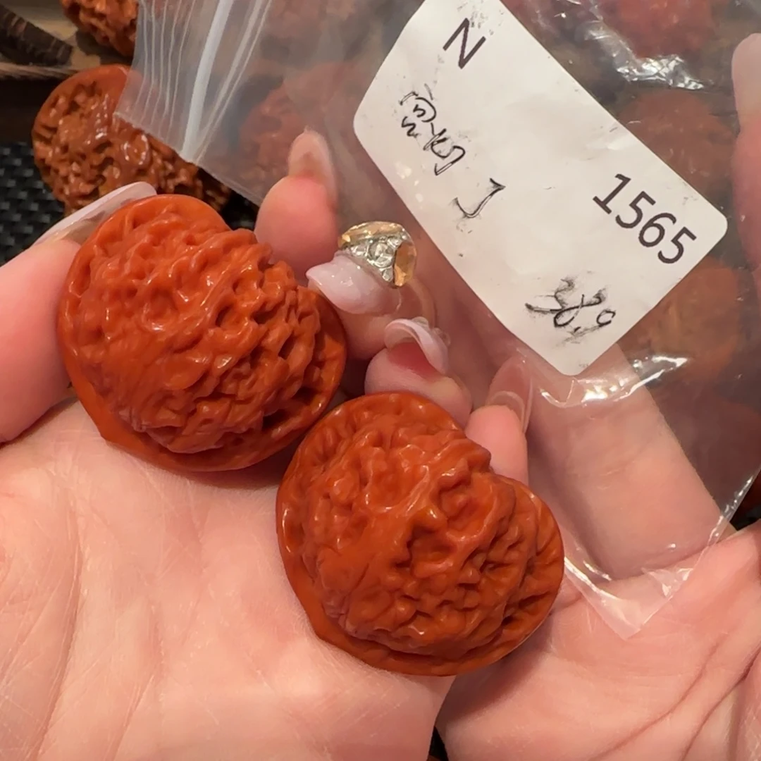 大***练吊坠文玩核桃玉化宫灯38精品