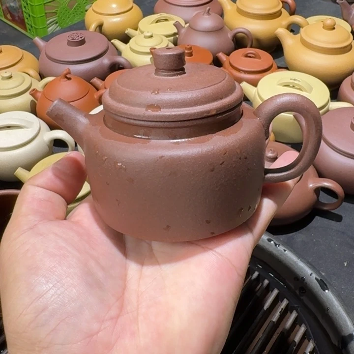 茶壶紫砂底槽清德钟170cc