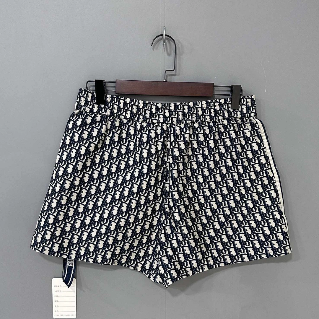 99新 DIOR/迪奥 侧边logo老花满印短裤/99新/36码/45251