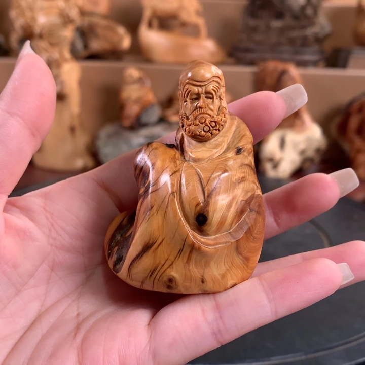 柏木（崖柏）根雕摆件