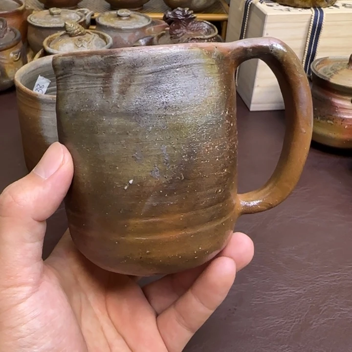 备前烧 上田玄明 马克杯
