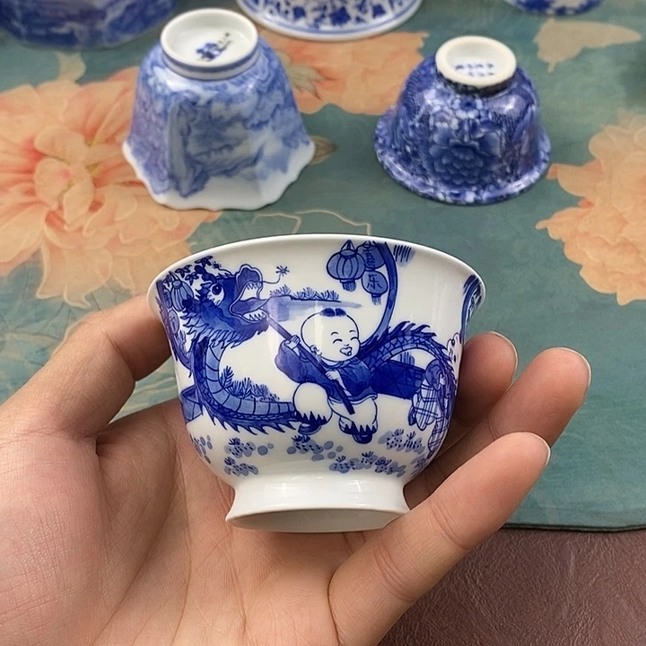 杯现代景德镇全手工全手绘茶具1688888