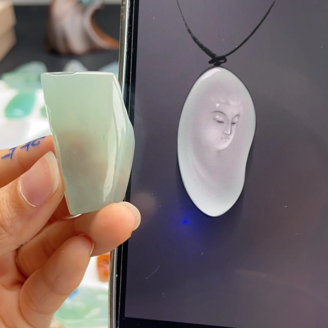 定制翡翠未镶嵌包工