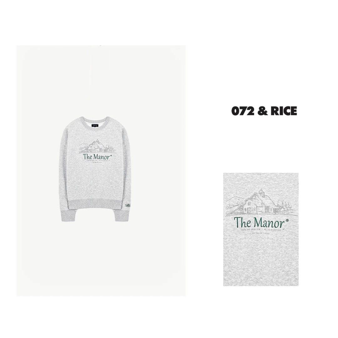 072 & RICE【瑞士】秋季休闲圆领长袖卫衣 NB247Z FF