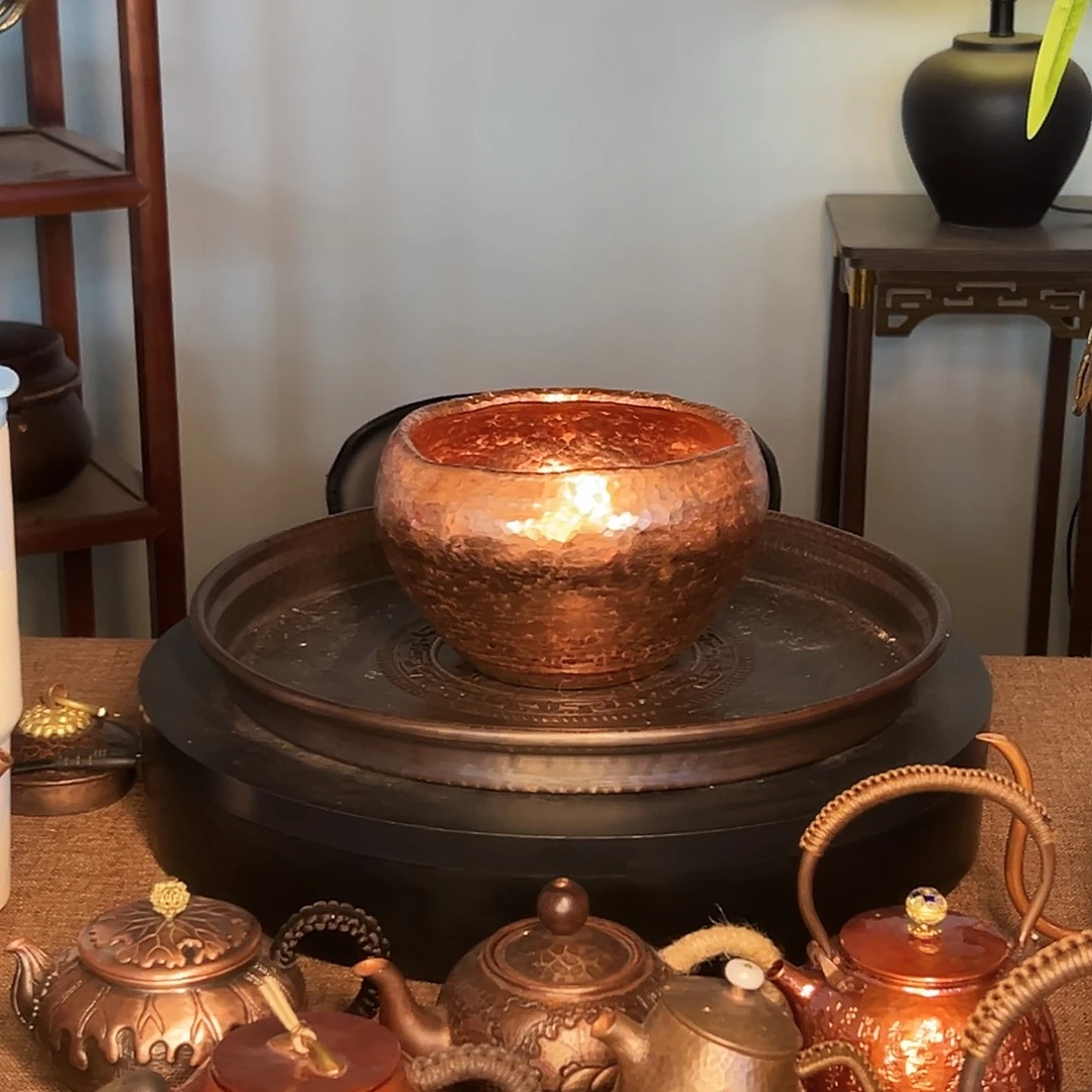 16cm原色波浪口钵。