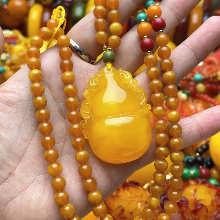 树脂制品霖*53号葫芦毛衣链