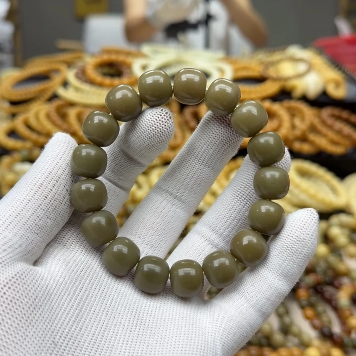 手串菩提根/象牙果13.14 2年 鬼工