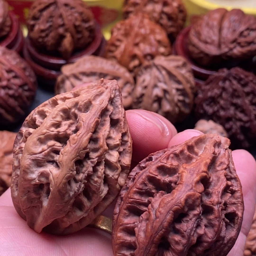 呜***呜吊坠文玩核桃小涵25