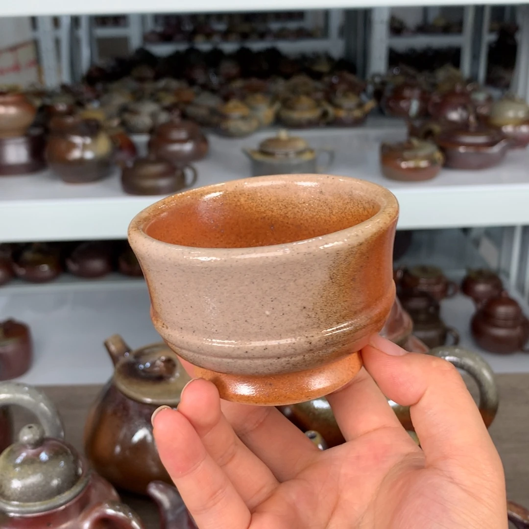 紫砂茶壶纯自然柴烧