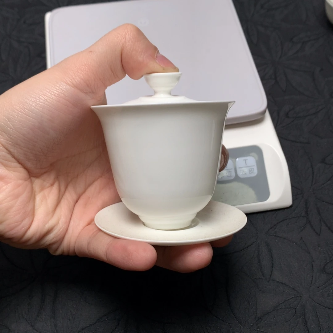 金***啊美人瑕疵碗骨瓷薄胎茶具骨瓷薄胎茶具