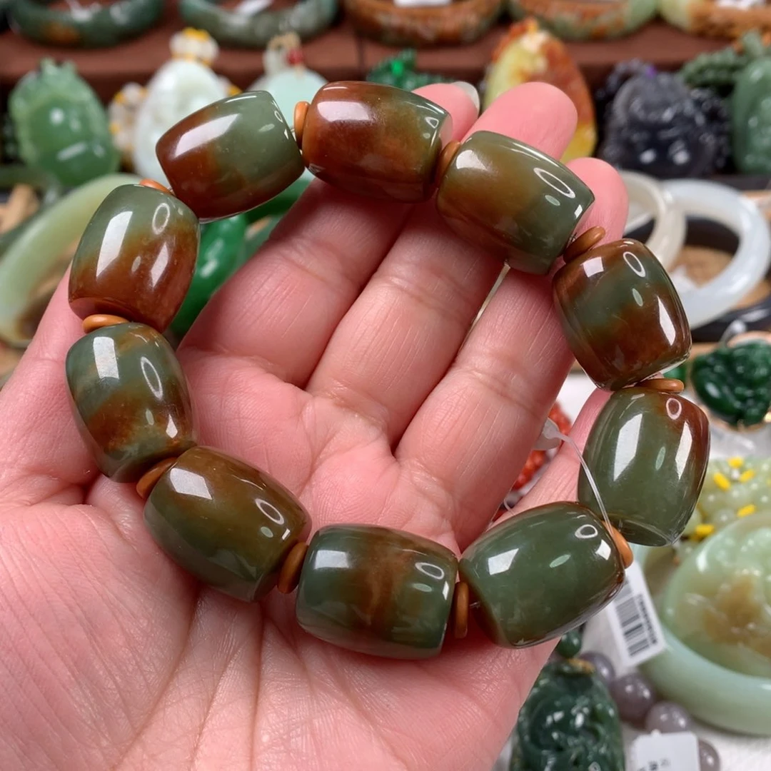 和田玉手链未镶嵌