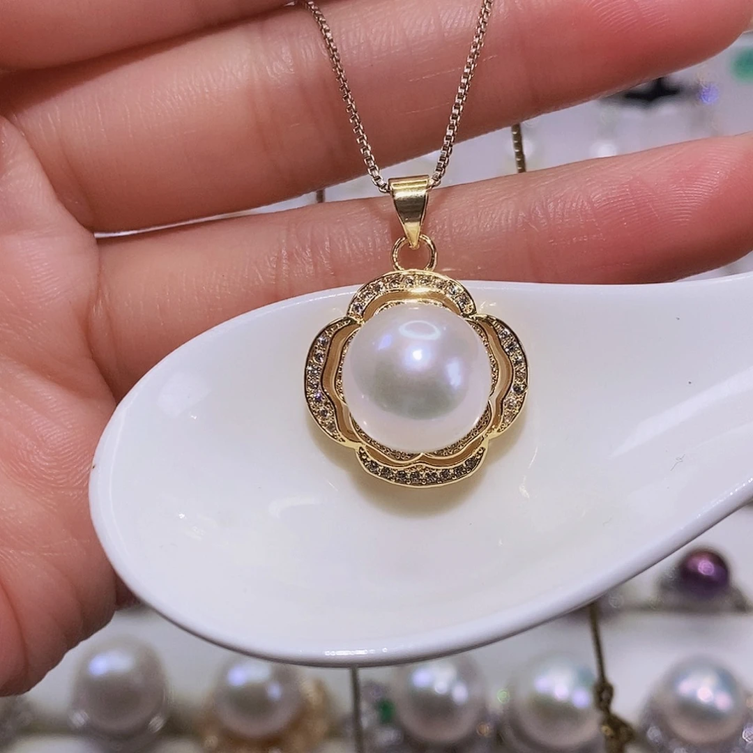 淡水珍珠颈饰合金