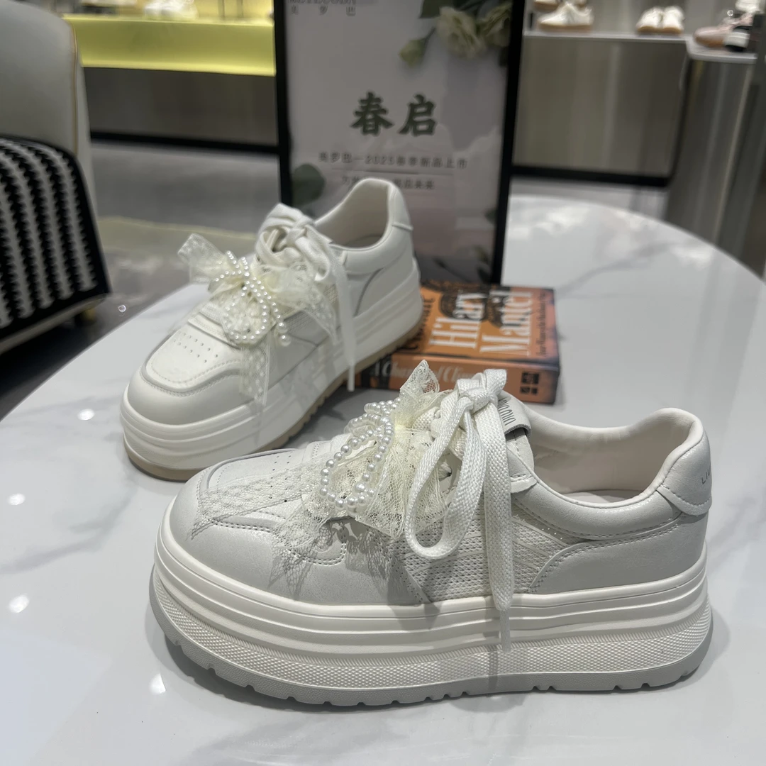 运动鞋透气休闲板鞋板鞋小众夏季小白鞋休闲鞋【美罗巴】