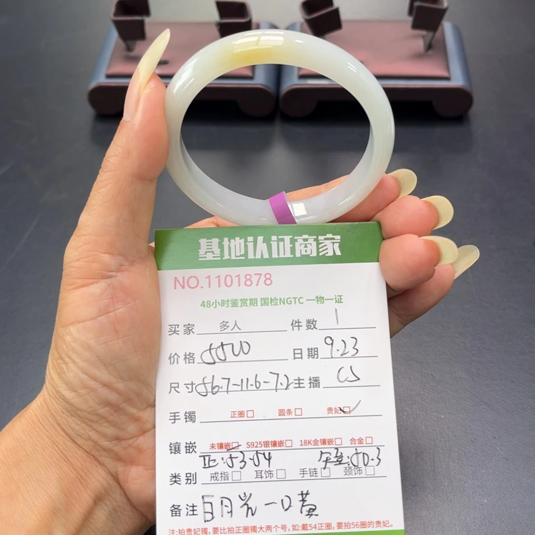 未镶嵌手镯（贵妃镯）翡翠多人