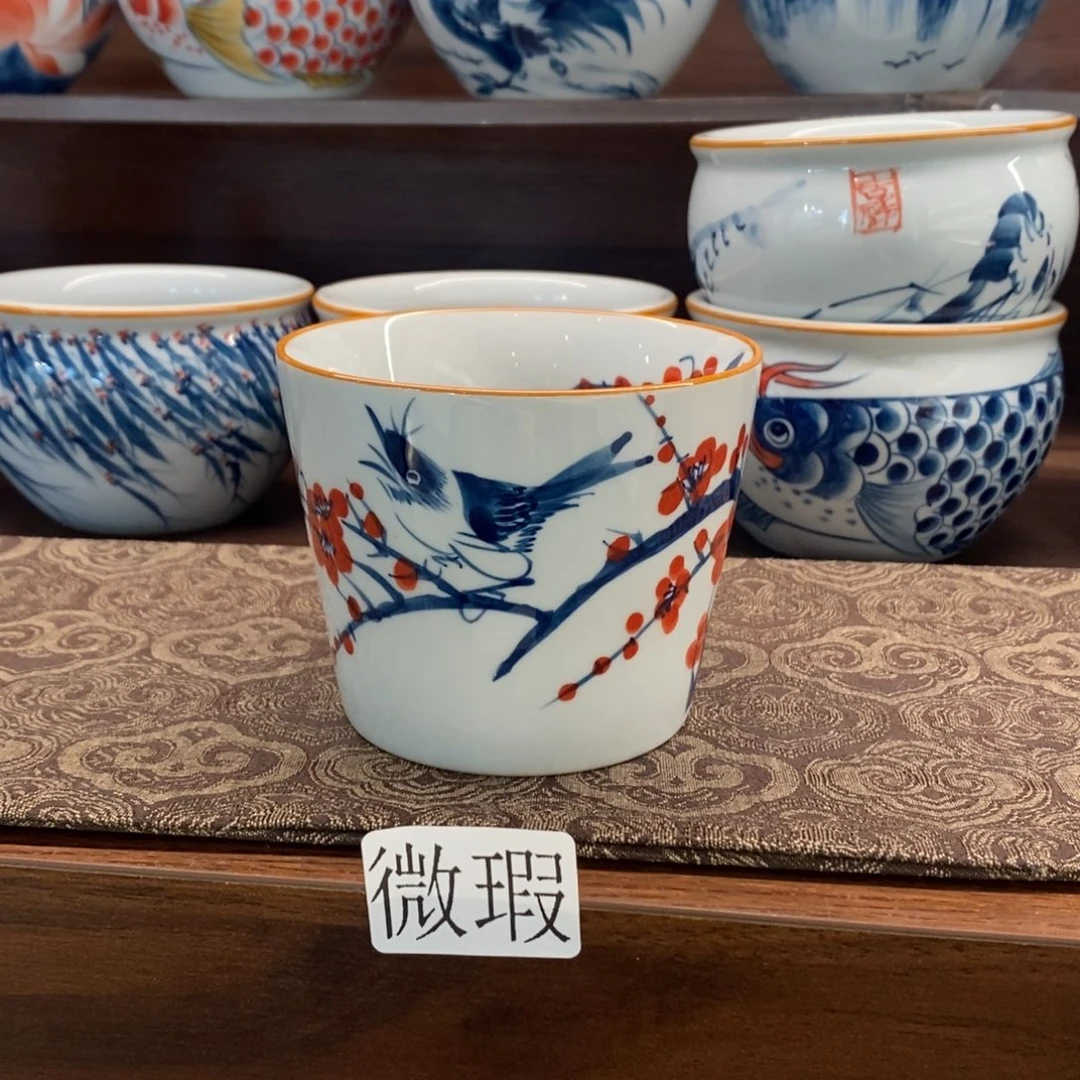 釉下彩手工绘制手工绘制