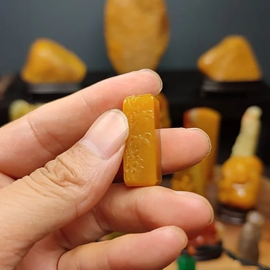 提***叔寿山石印章印章印章