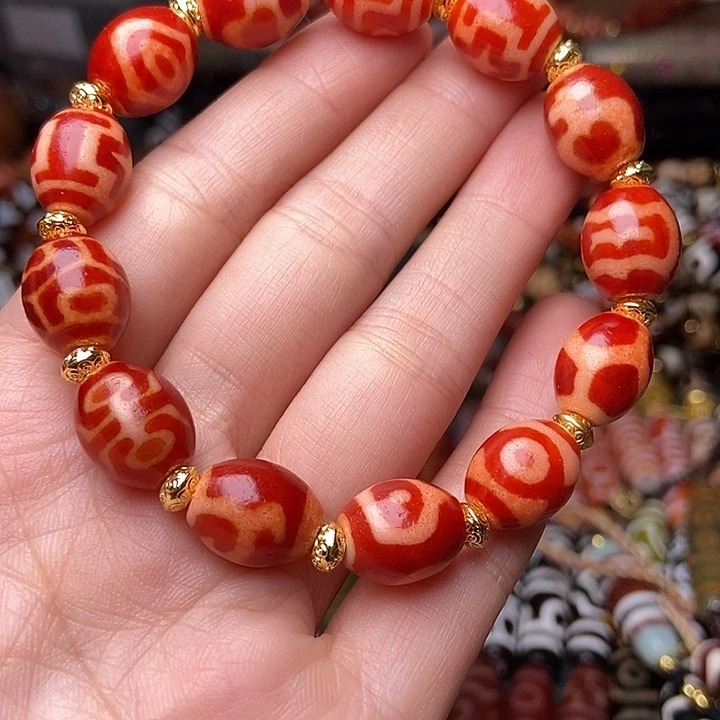 红肉多宝天珠手串