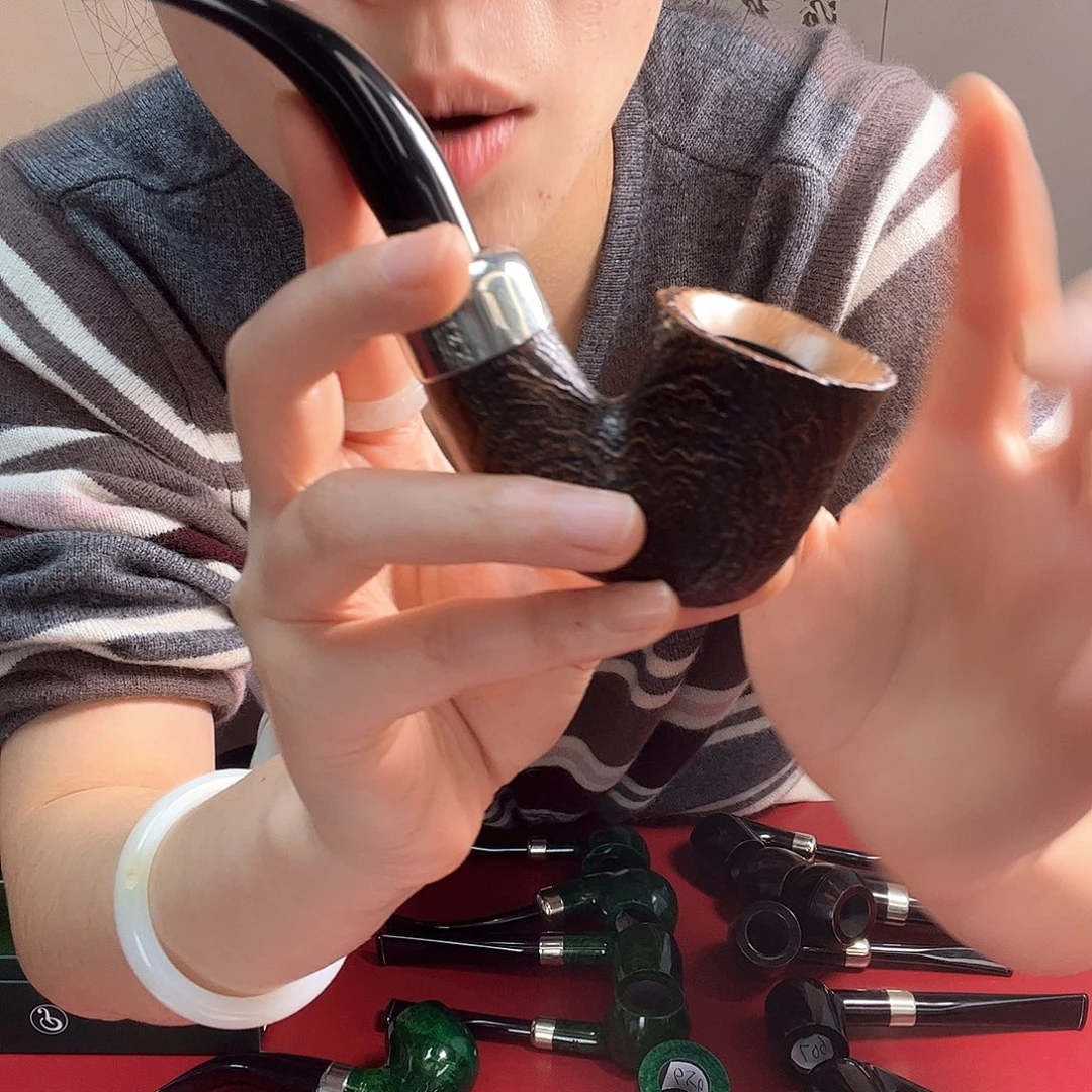 王***译爱尔兰比得森烟斗石楠木