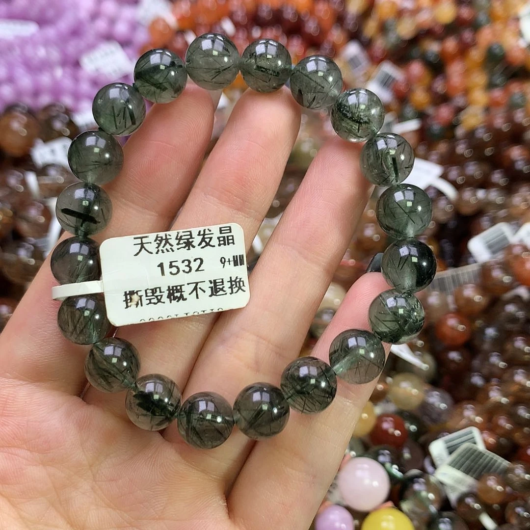 水晶手链未镶嵌，
