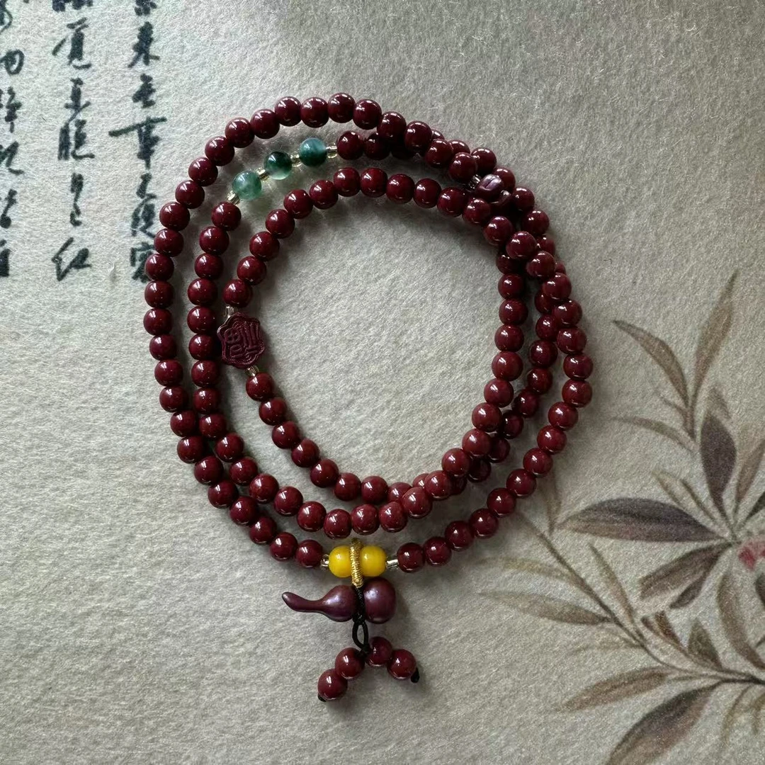 含辰砂工艺品精品手串-无礼盒-S0989