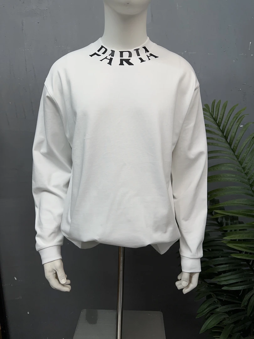 【2号链接】普家领口标- -360克重磅长袖