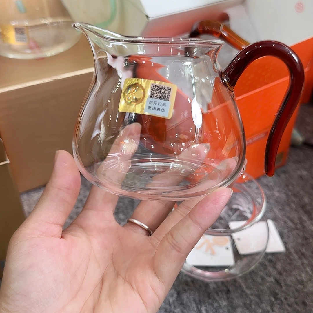 禾器琥珀色晶悦公道杯