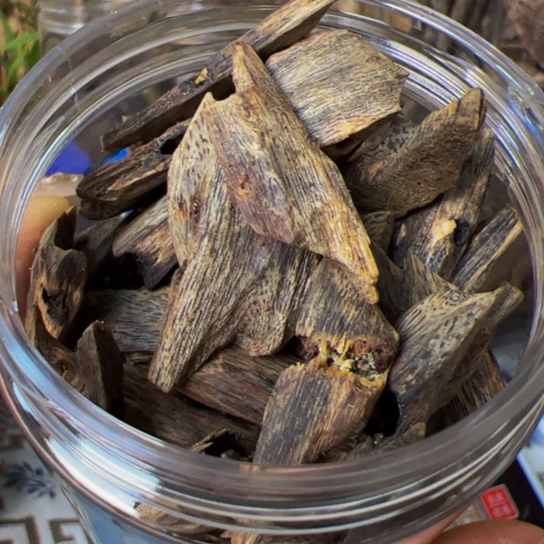 【闪购商品】沉香手把件花*魅奇楠白棋高端老块料101克