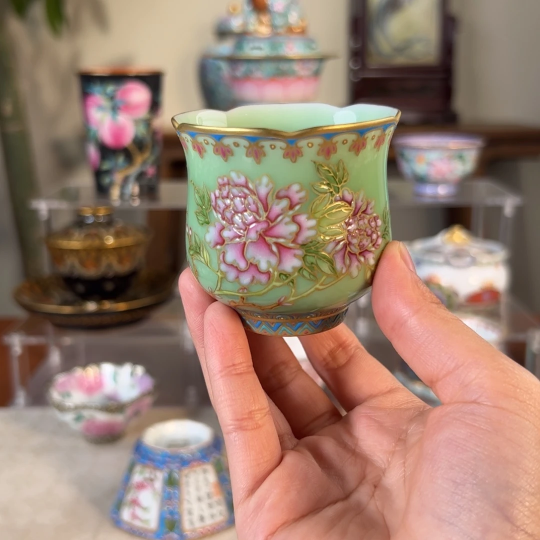 纯手工手绘 高端茶器