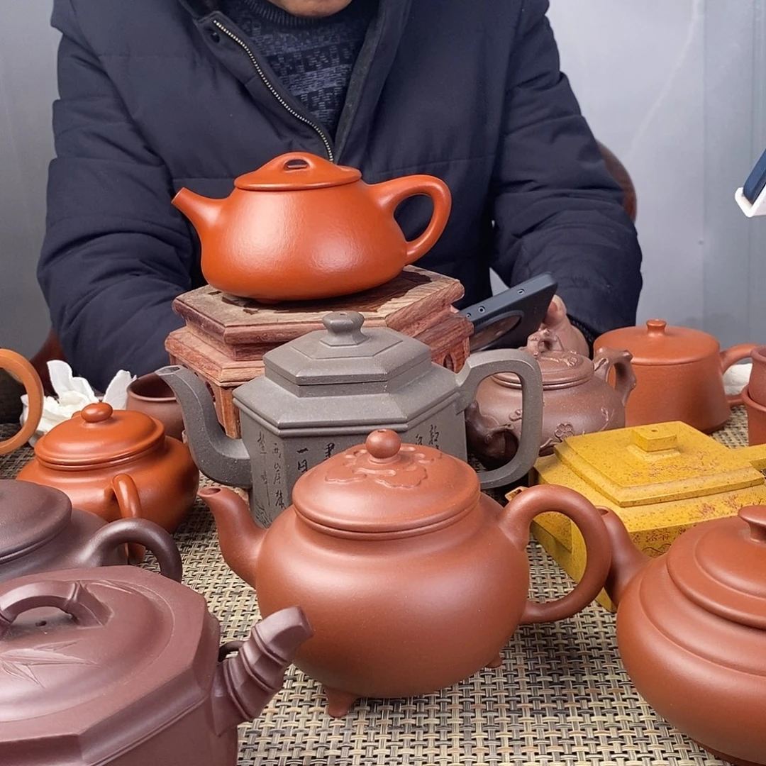 ****余茶壶紫砂宜兴紫砂壶茶壶老丁山紫砂