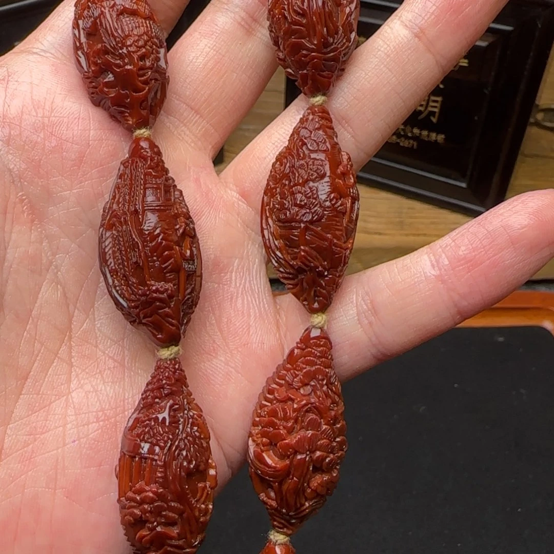 手串/手链橄榄核苏州园林
