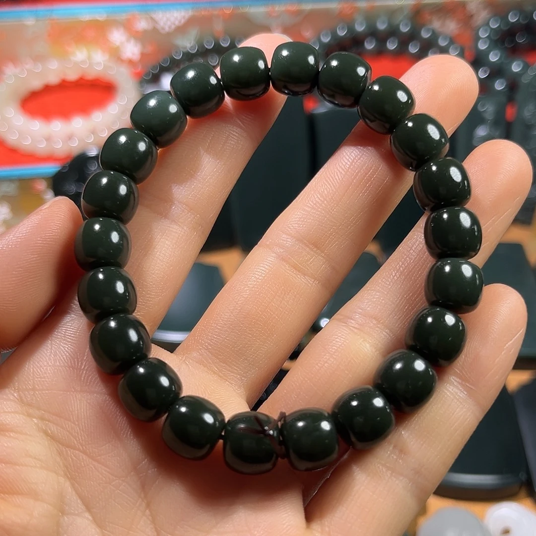 和田玉（青玉）未镶嵌颈饰