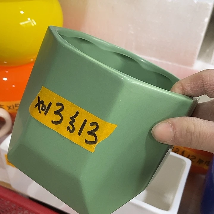 陶摆件陶盆有孔 瑕疵介意勿拍