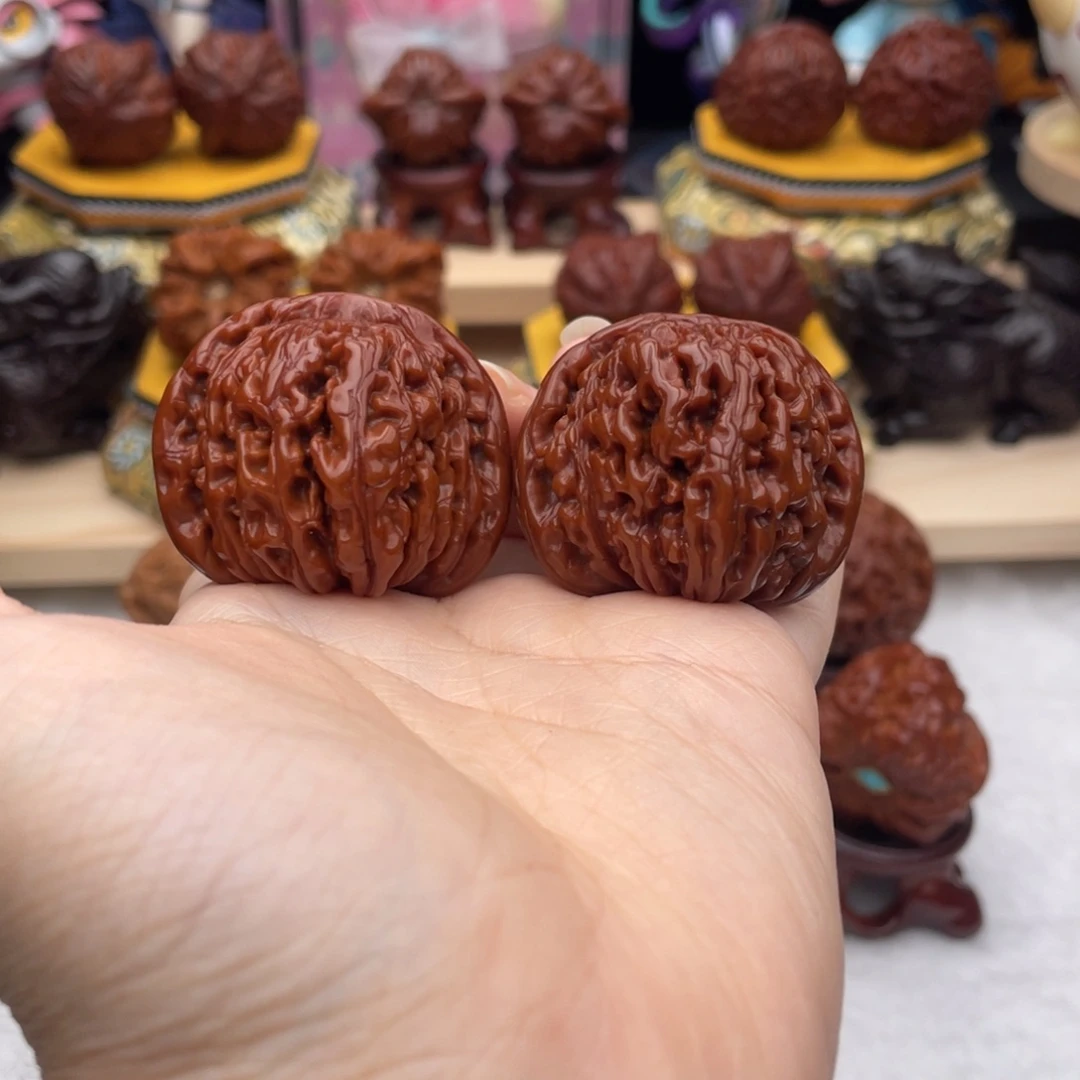 把件文玩核桃40四座楼