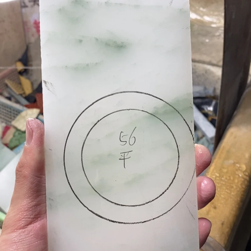 【闪购商品】石英质玉（天山翠）手镯未镶嵌美**来定制手镯
