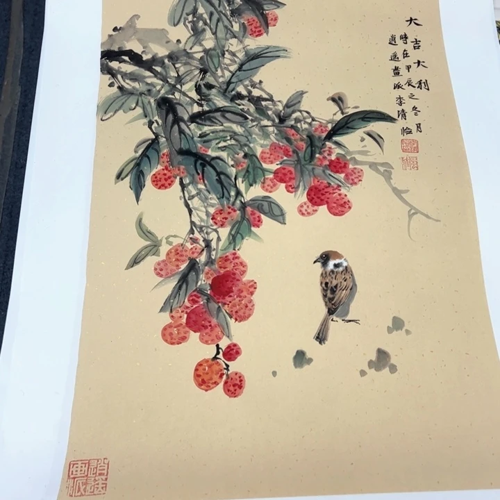 国画纯手绘作品欣赏图