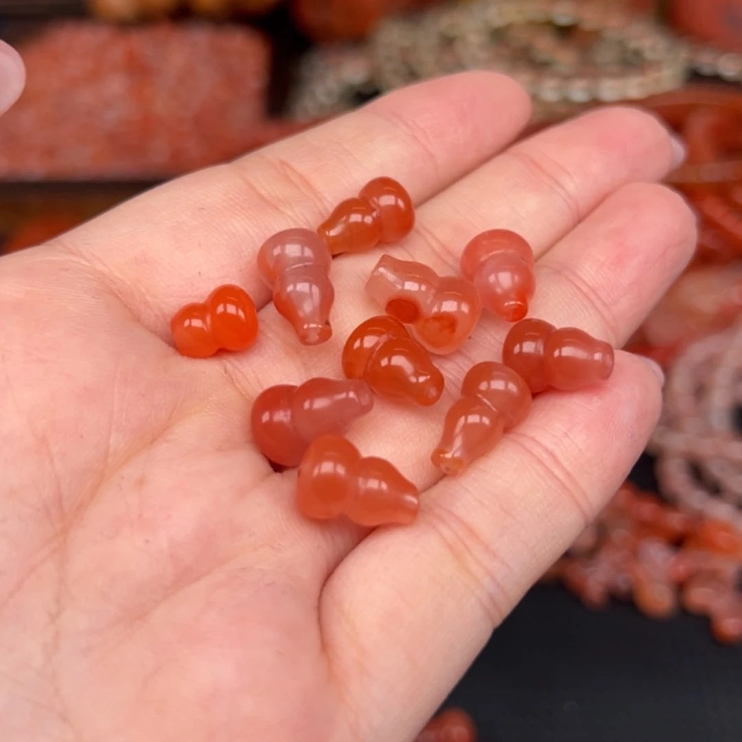 南红玛瑙未镶嵌吊坠(不含链)