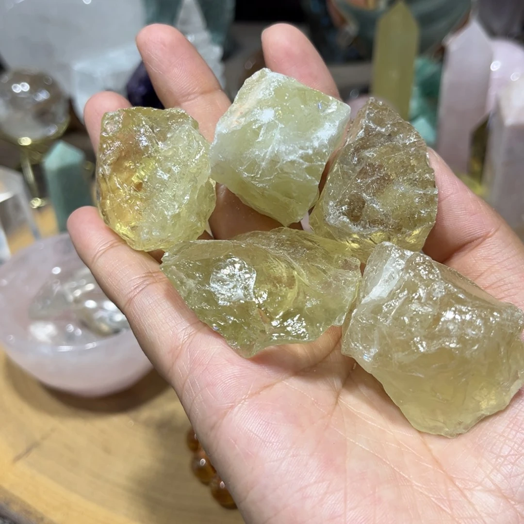 水晶珠宝半成品未镶嵌200克多样性发其一